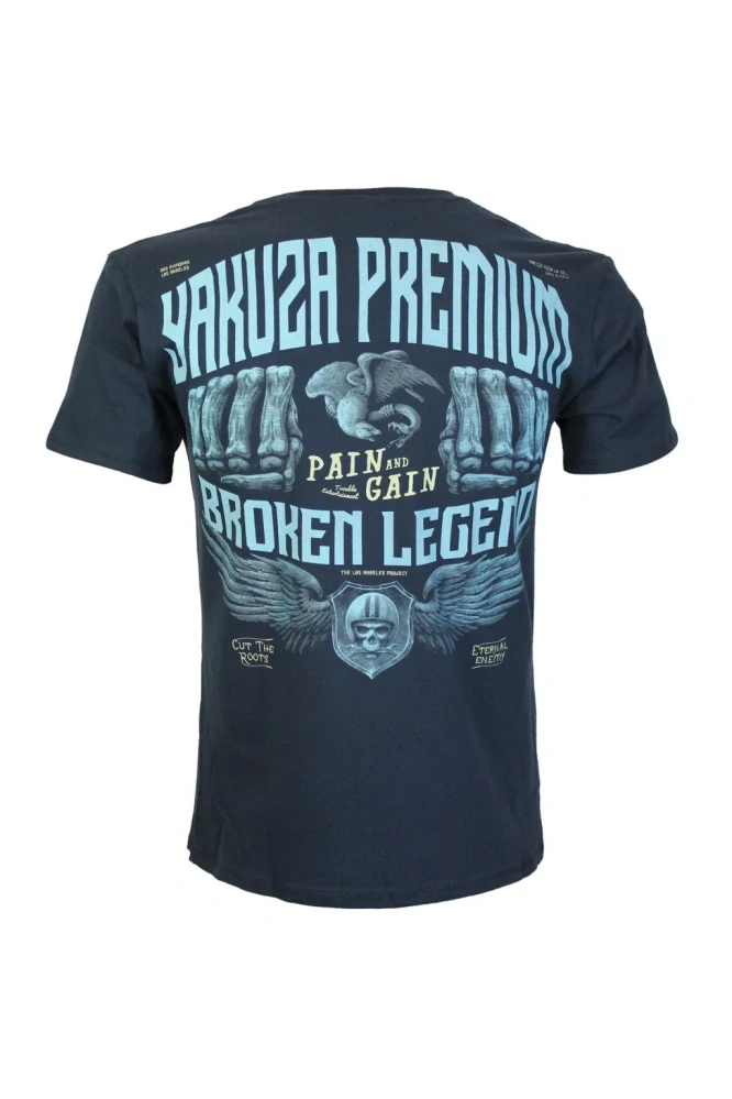 Pánské triko Yakuza Premium 3906 dark blue