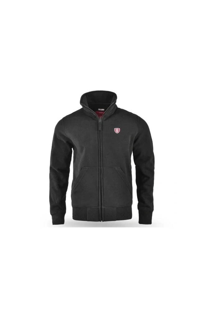 SWJ M4 div. schwarz Mikina na zip bez kapuce 
