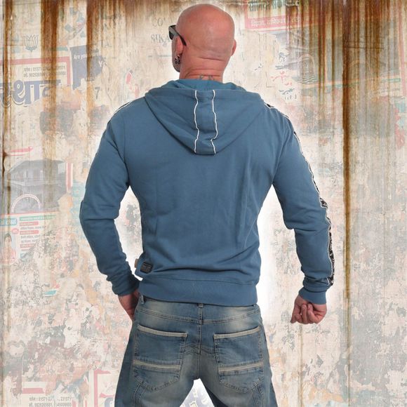 Yakuza BAD SIDE mikina mallard blue